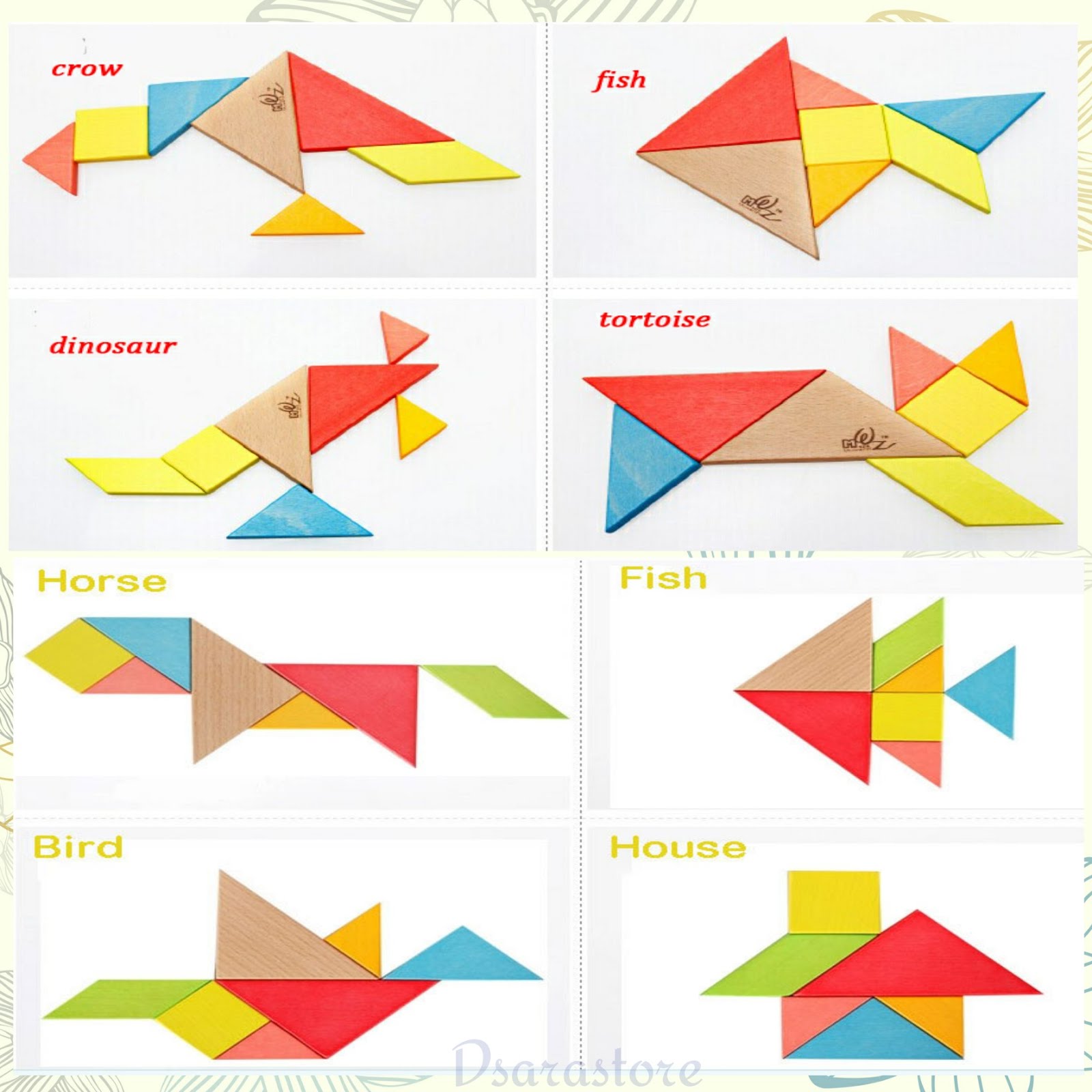 Detail Contoh Gambar Tangram Nomer 42