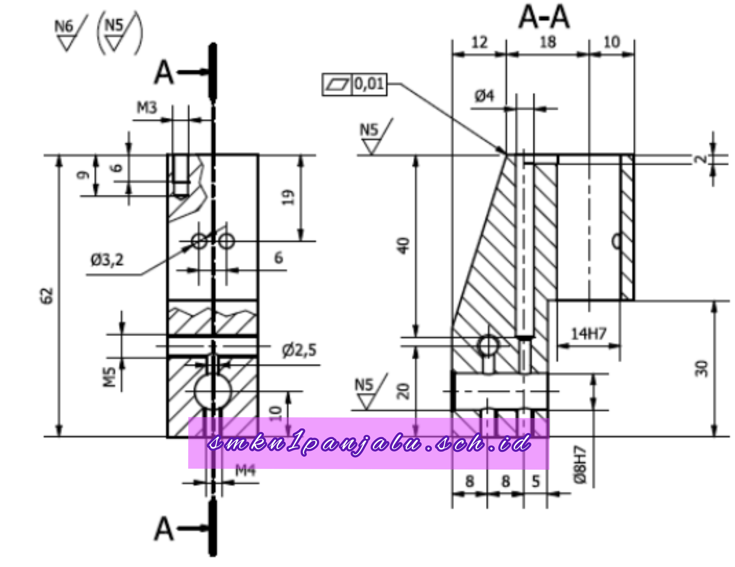 Detail Contoh Gambar Teknik Nomer 11