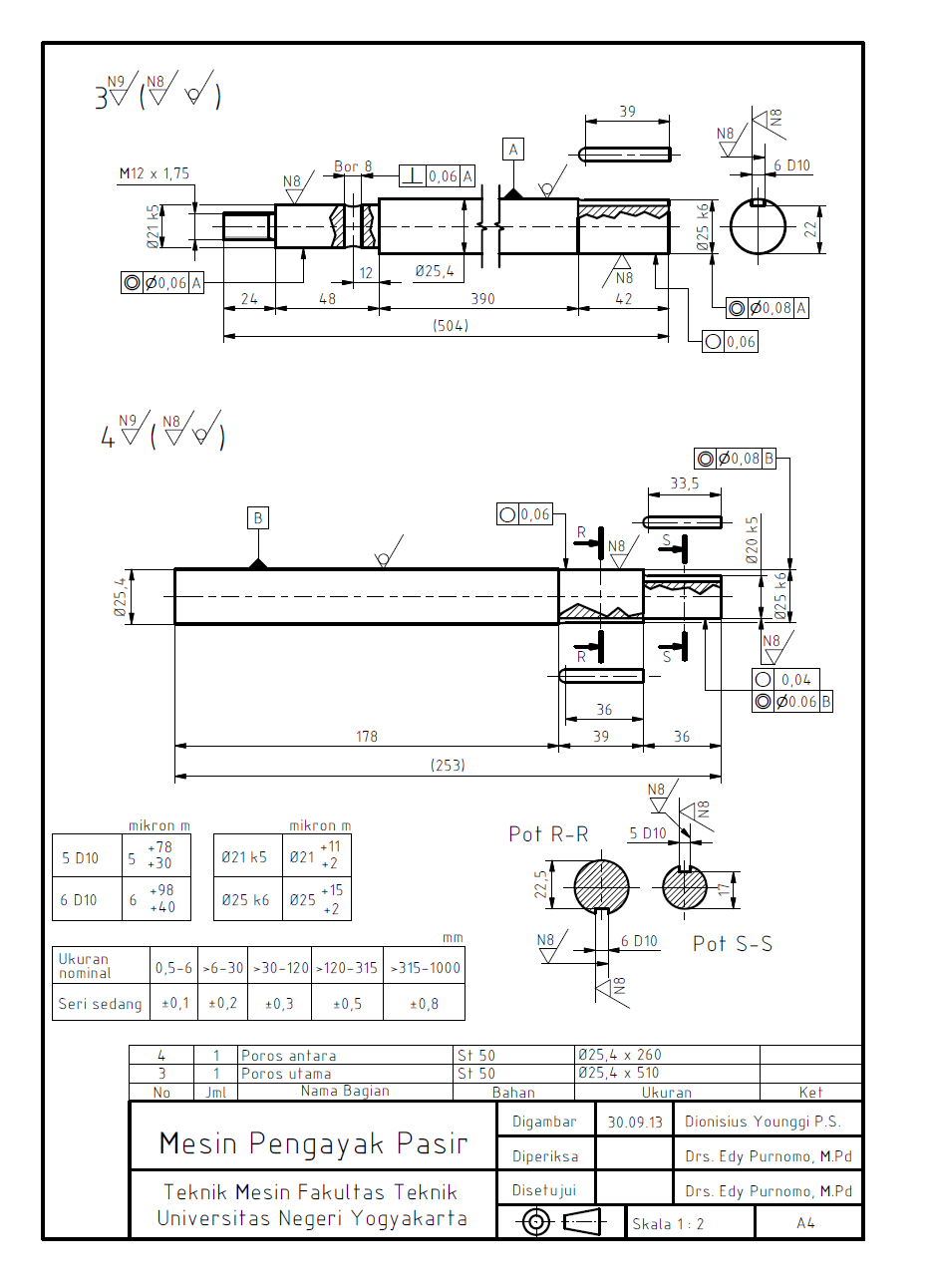 Detail Contoh Gambar Teknik Nomer 9