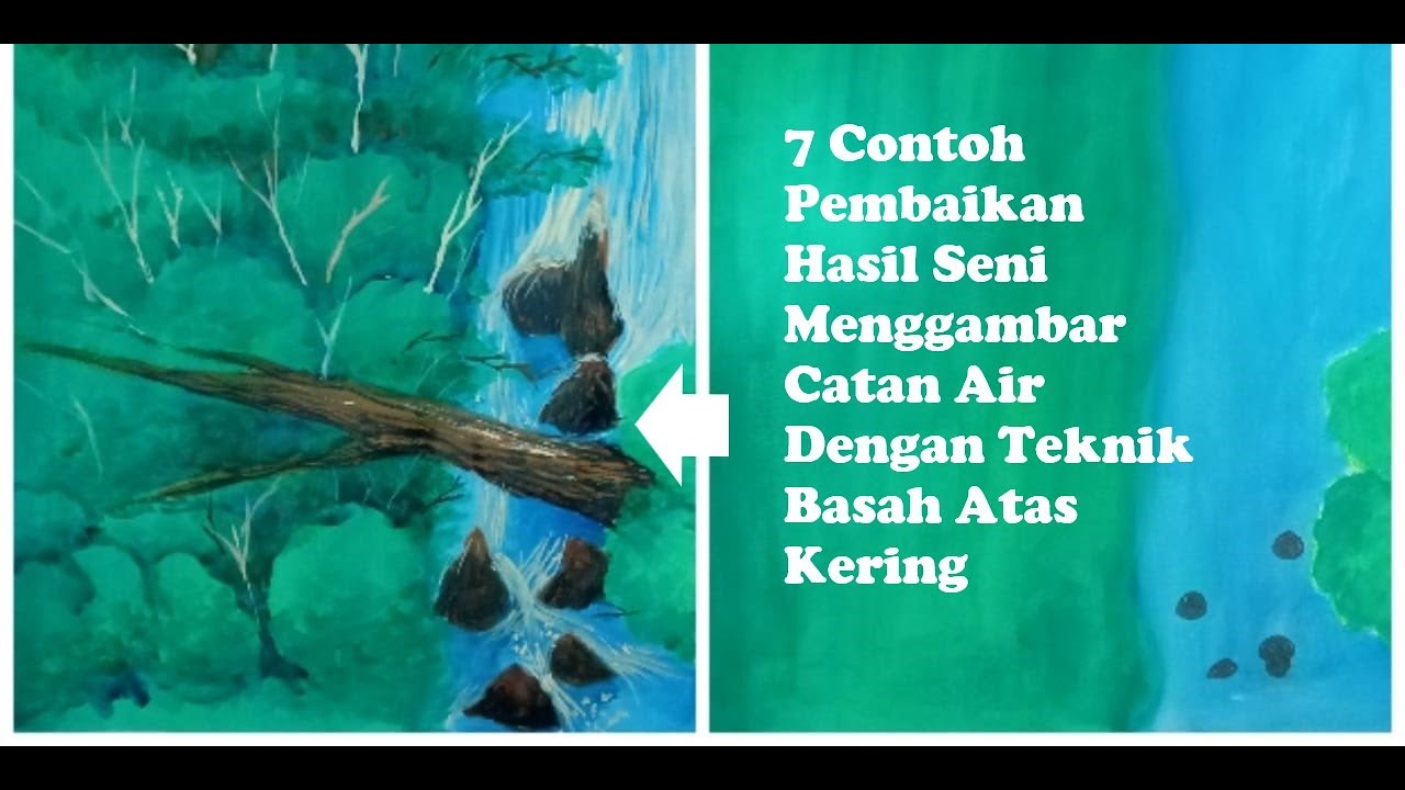 Detail Contoh Gambar Teknik Basah Nomer 35