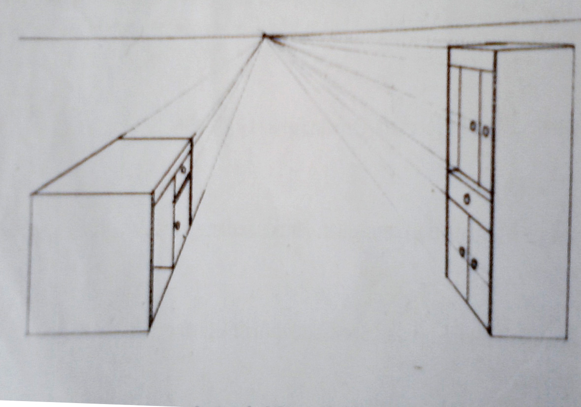 Detail Contoh Gambar Teknik Perspektif Nomer 36