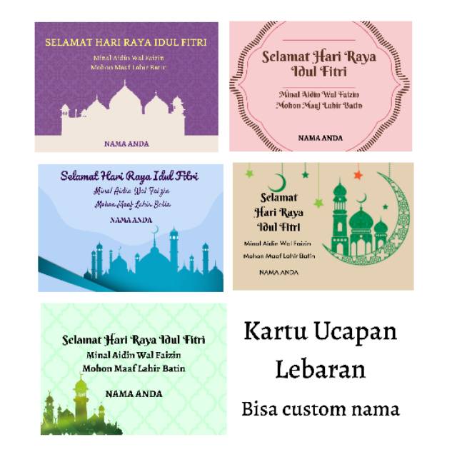 Detail Contoh Gambar Ucapan Idul Fitri Nomer 47