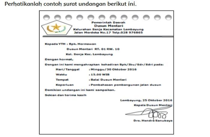 Detail Contoh Gambar Undangan Setengah Resmi Nomer 15