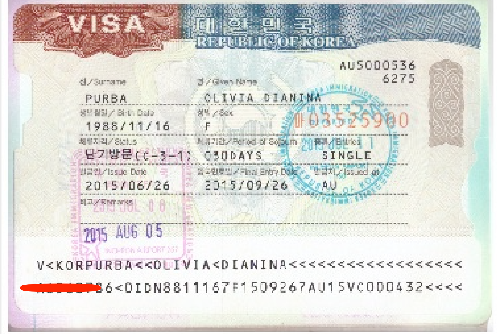 Detail Contoh Gambar Visa Nomer 40