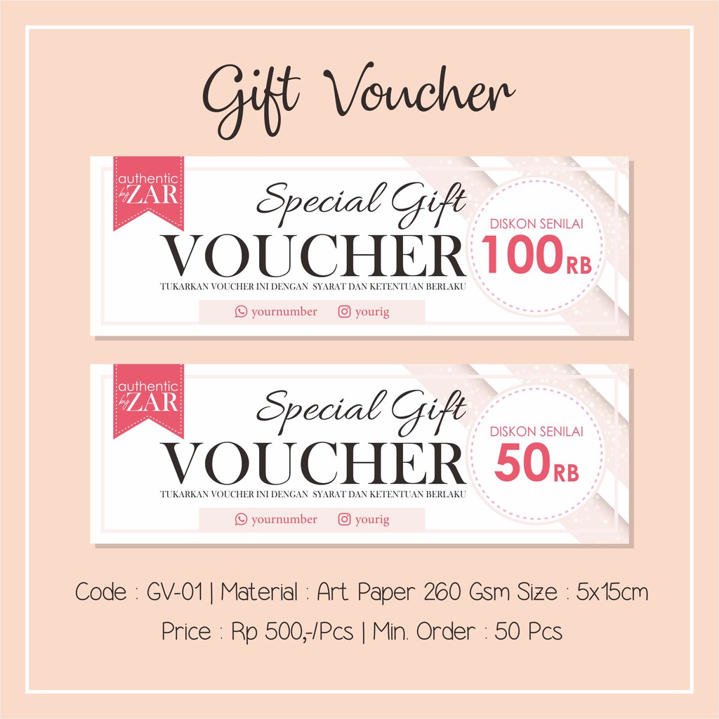 Detail Contoh Gambar Voucher Nomer 8