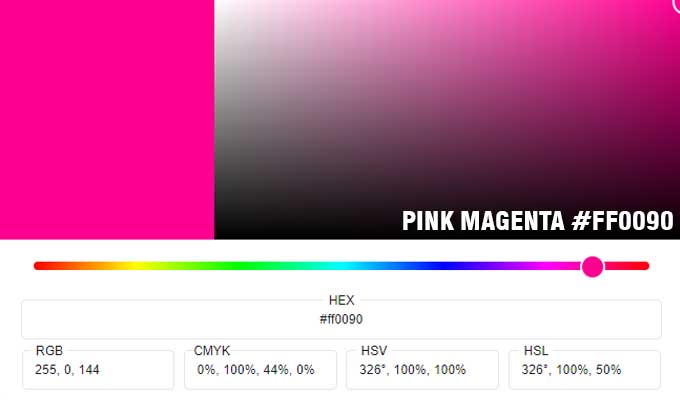 Detail Contoh Gambar Warna Magenta Nomer 34