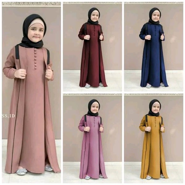 Detail Contoh Gamis Anak Perempuan Nomer 6