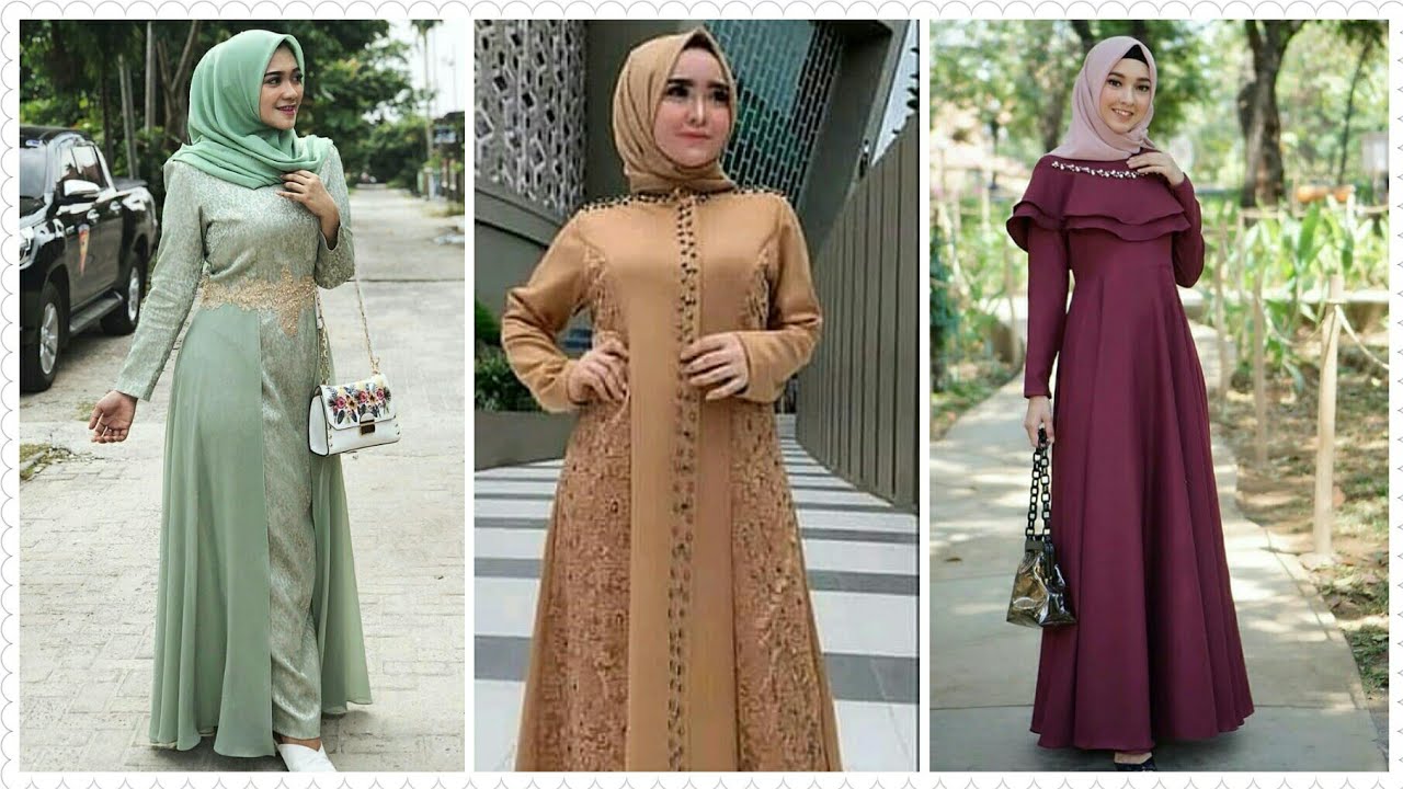 Detail Contoh Gamis Brokat Nomer 15