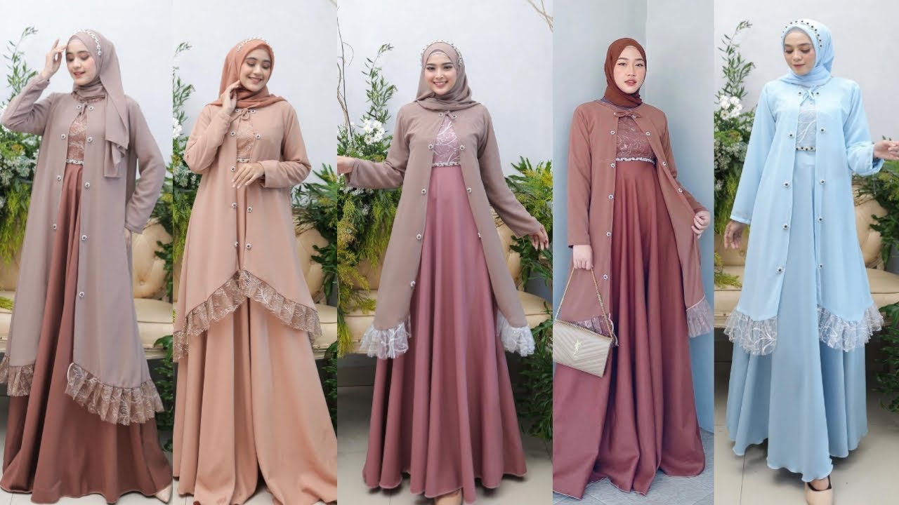 Detail Contoh Gamis Brokat Nomer 18