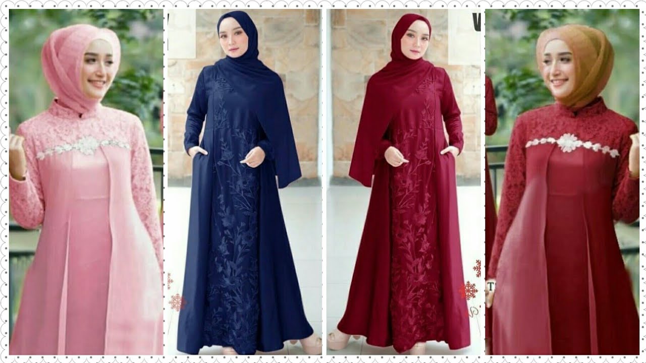 Detail Contoh Gamis Brokat Nomer 23