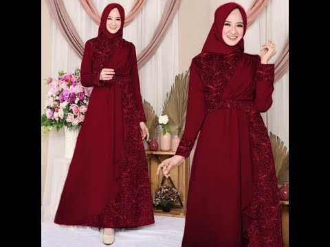 Detail Contoh Gamis Brokat Nomer 49