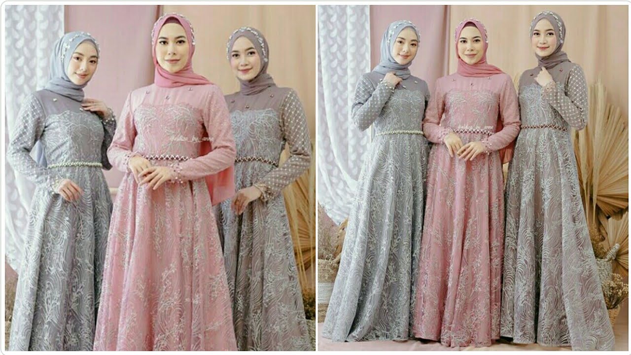 Detail Contoh Gamis Brokat Nomer 50