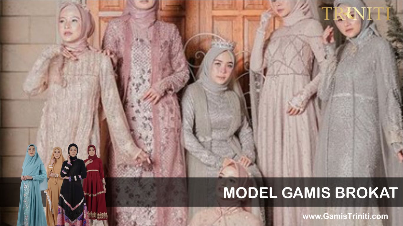 Detail Contoh Gamis Brokat Nomer 52
