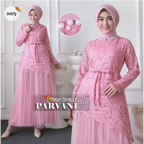 Detail Contoh Gamis Brokat Nomer 54