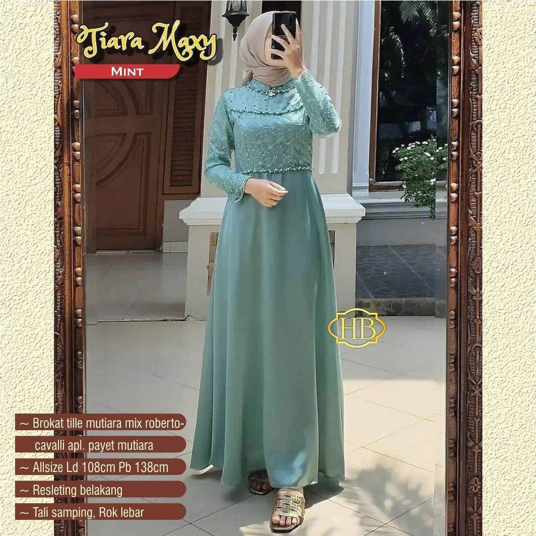Detail Contoh Gamis Brokat Nomer 56