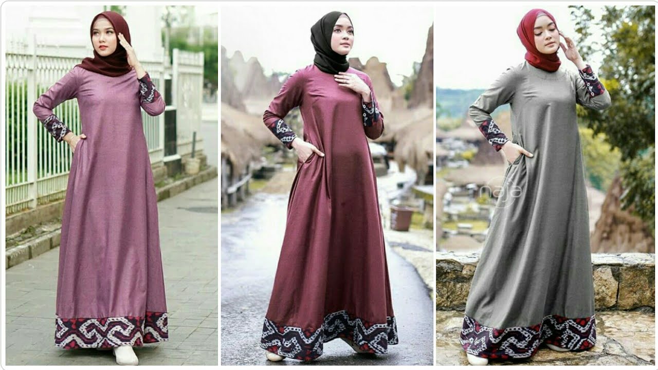 Detail Contoh Gamis Couple Keluarga Nomer 50