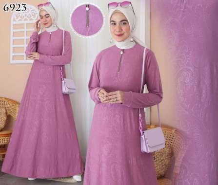 Detail Contoh Gamis Polos Nomer 8