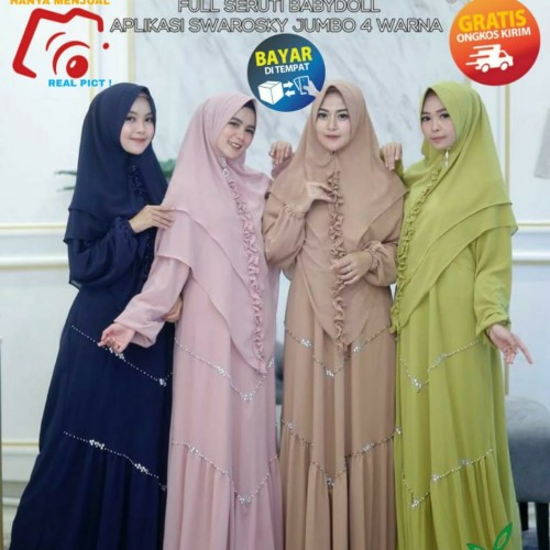 Detail Contoh Gamis Syar I Nomer 26