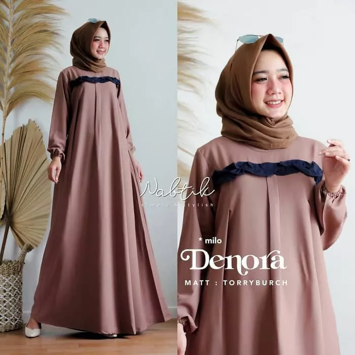 Detail Contoh Gamis Terbaru Nomer 7