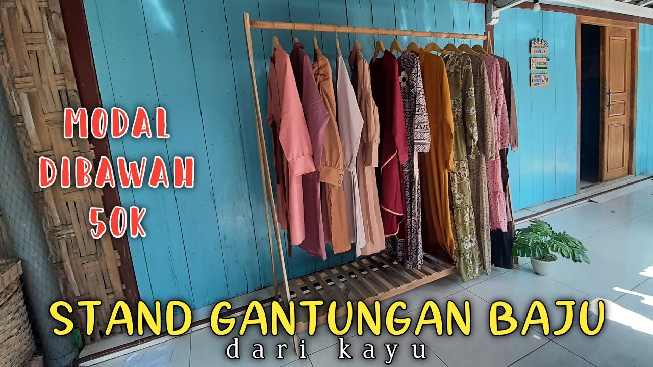 Detail Contoh Gantungan Baju Dari Kayu Nomer 53