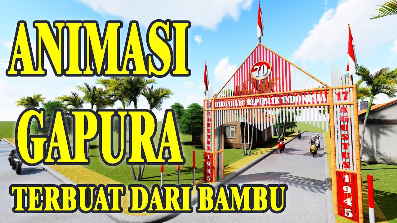 Contoh Gapura Dari Bambu - KibrisPDR