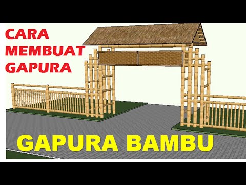 Detail Contoh Gapura Dari Bambu Nomer 9