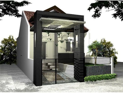 Detail Contoh Gapura Rumah Nomer 31