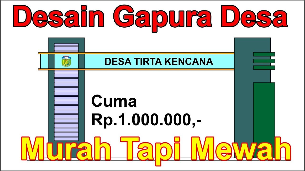 Detail Contoh Gapura Rumah Nomer 35