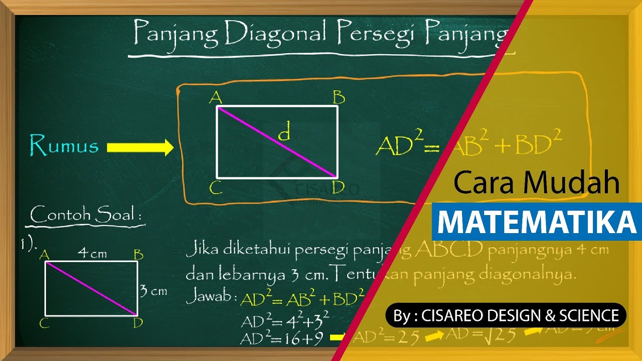 Detail Contoh Garis Diagonal Nomer 24