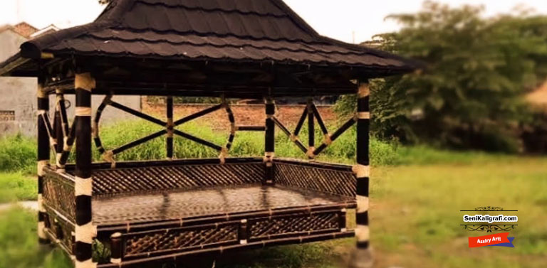 Detail Contoh Gazebo Bambu Nomer 15