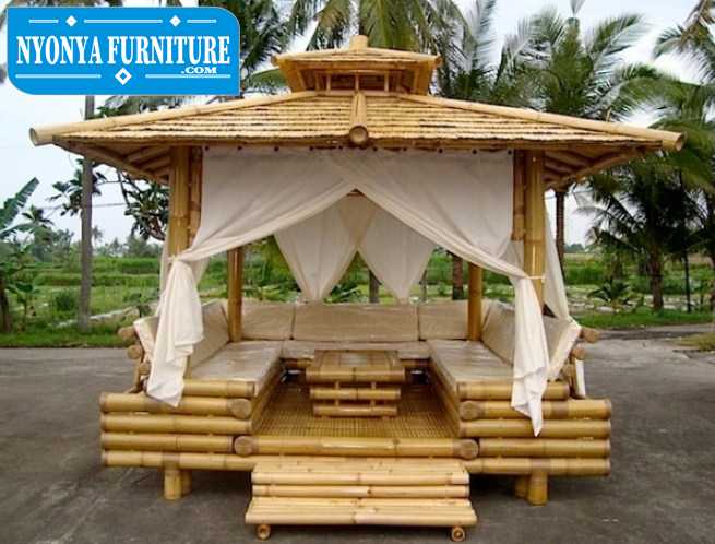 Detail Contoh Gazebo Bambu Nomer 31