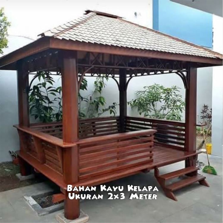 Detail Contoh Gazebo Minimalis Nomer 21