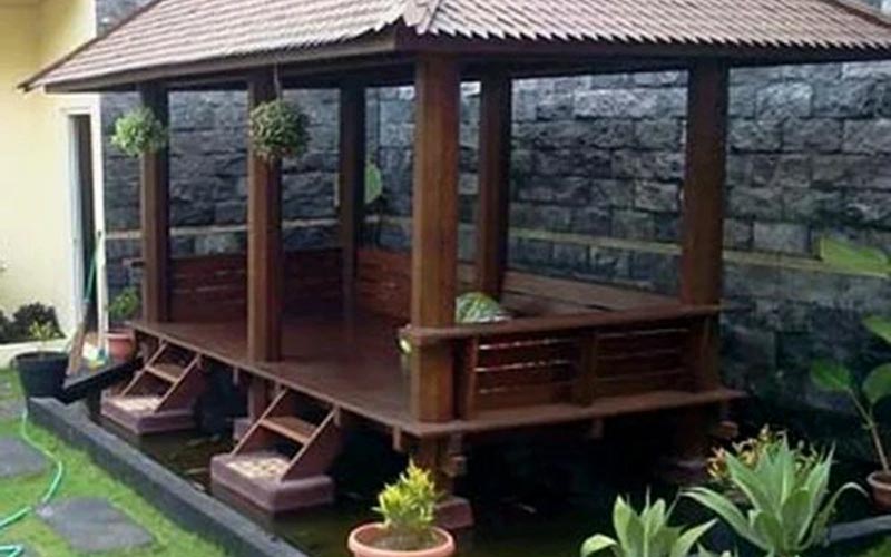 Detail Contoh Gazebo Minimalis Nomer 28