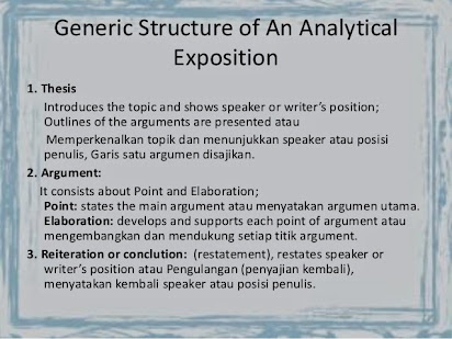 Detail Contoh Generic Structure Nomer 28