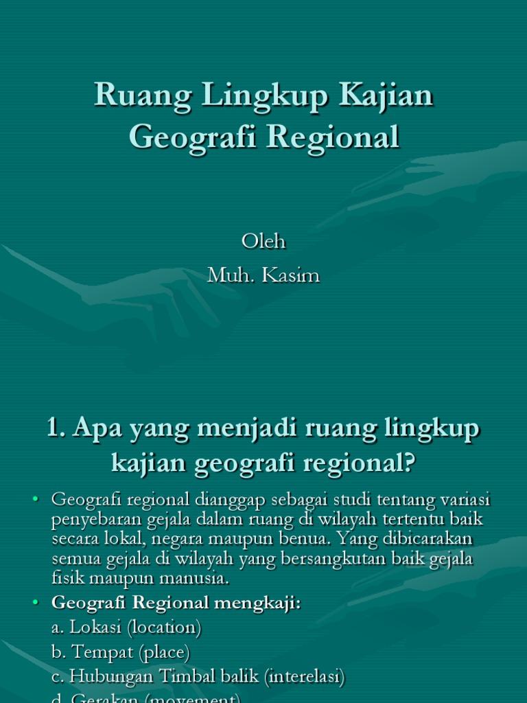 Detail Contoh Geografi Regional Nomer 9