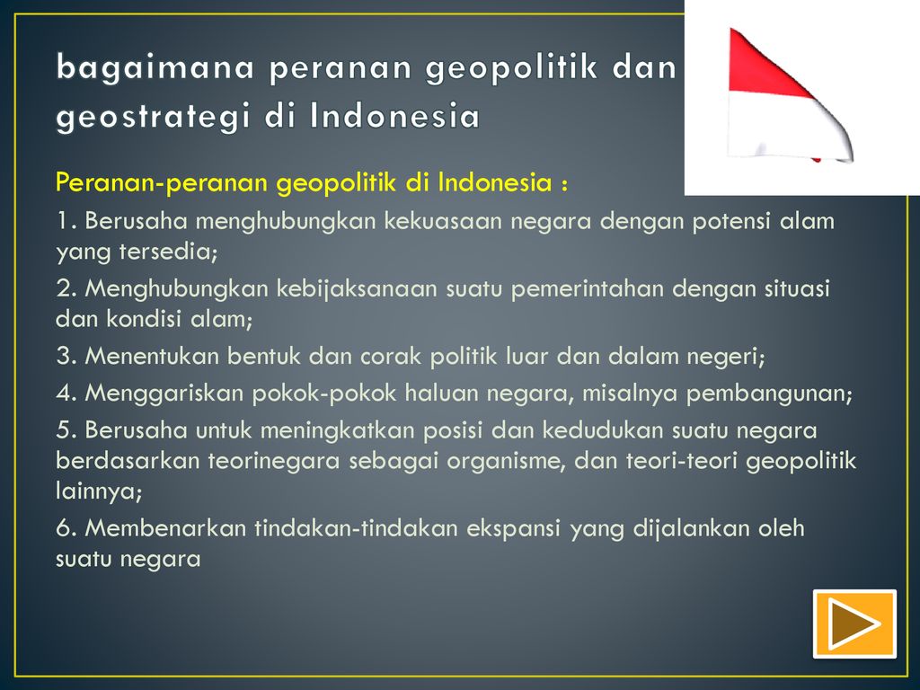 Detail Contoh Geostrategi Indonesia Nomer 20