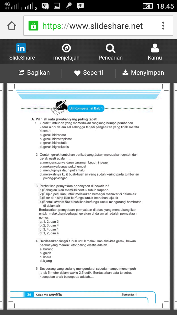 Detail Contoh Gerak Tumbuhan Nasti Nomer 55