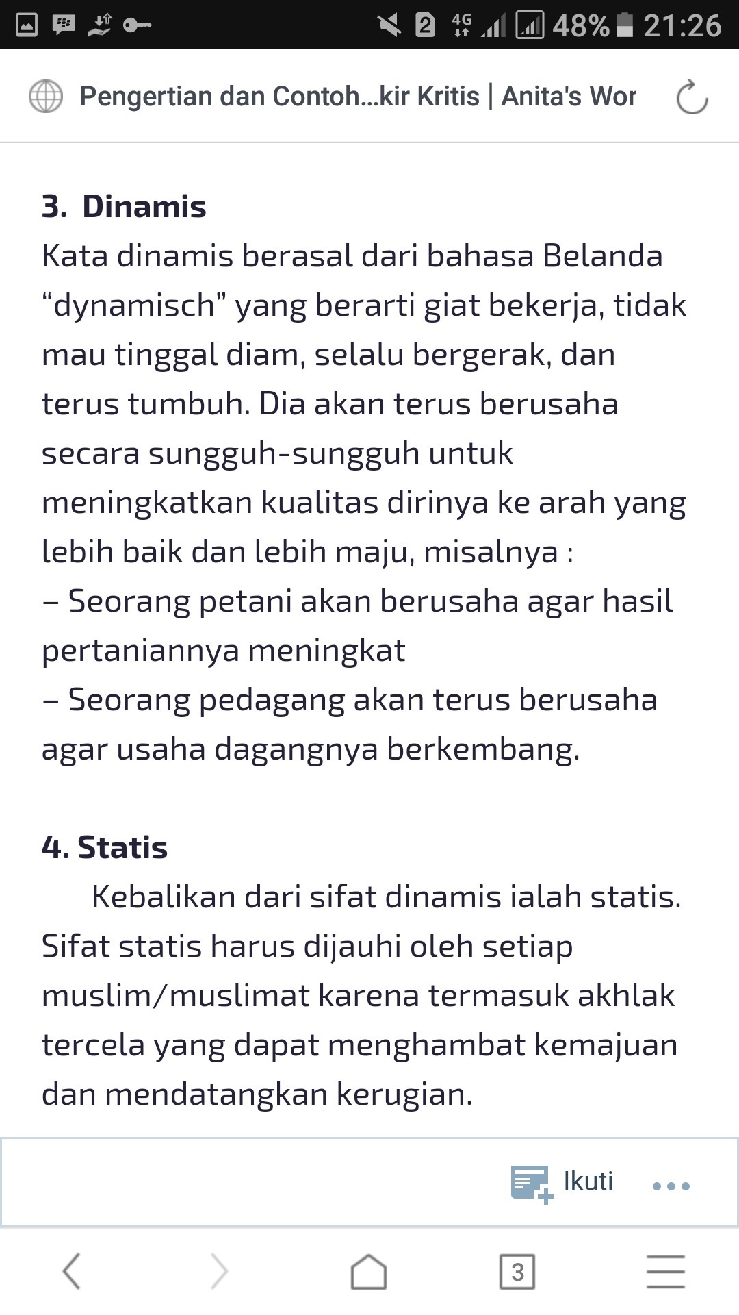 Detail Contoh Gerakan Dinamis Nomer 24