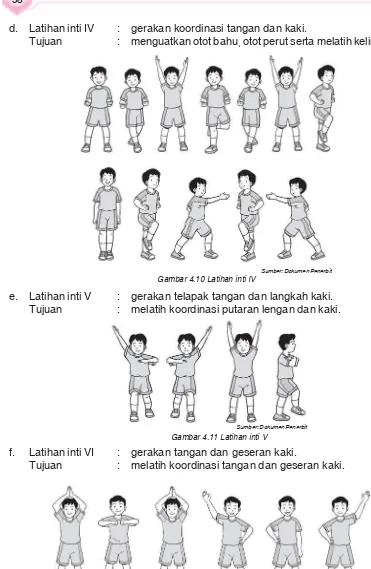 Detail Contoh Gerakan Inti Senam Irama Nomer 9