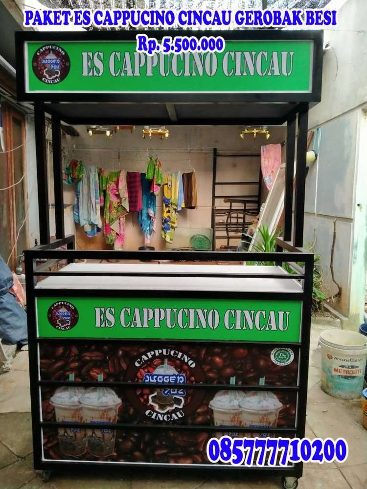 Contoh Gerobak Cappucino Cincau - KibrisPDR