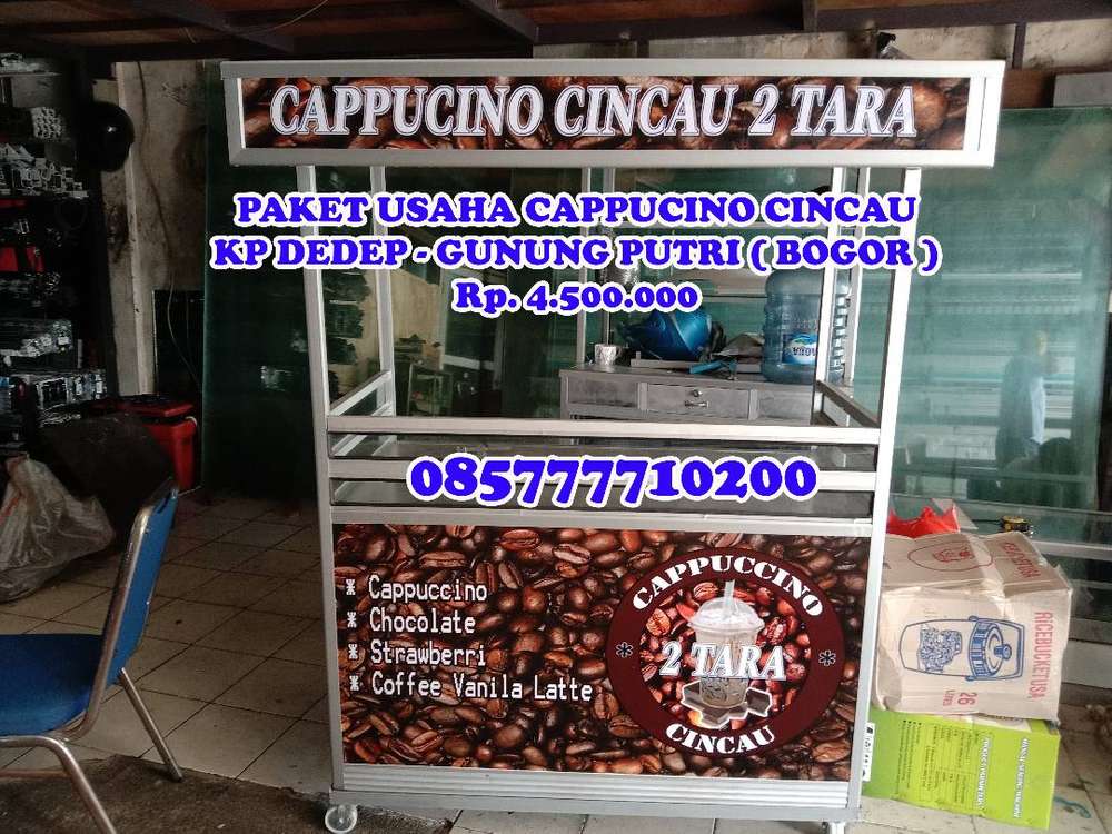 Detail Contoh Gerobak Cappucino Cincau Nomer 4