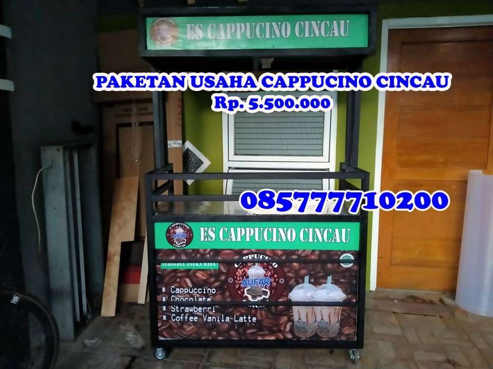 Detail Contoh Gerobak Cappucino Cincau Nomer 35