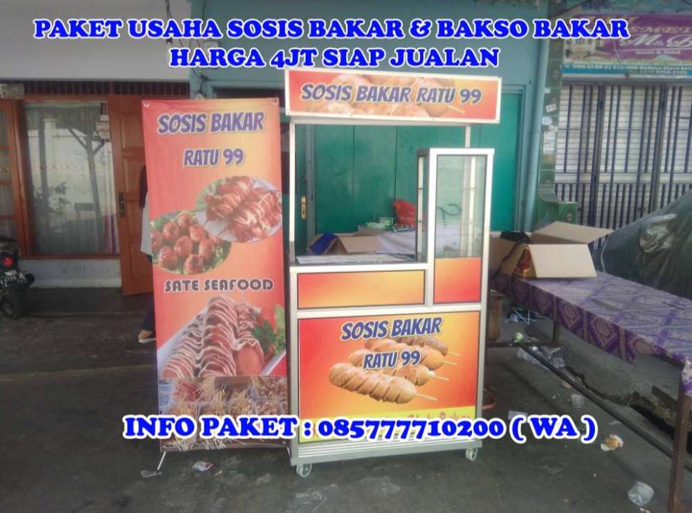 Detail Contoh Gerobak Sosis Bakar Nomer 10