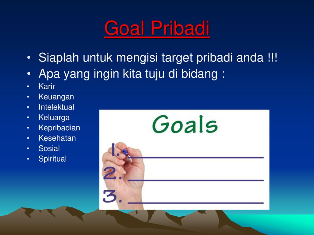 Detail Contoh Goal Setting Nomer 31