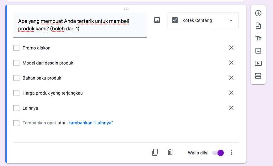 Detail Contoh Google Form Kuesioner Nomer 41