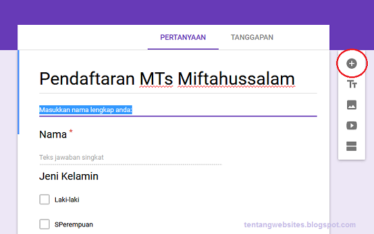 Detail Contoh Google Form Pendaftaran Nomer 15