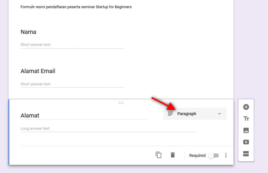 Detail Contoh Google Form Pendaftaran Nomer 24