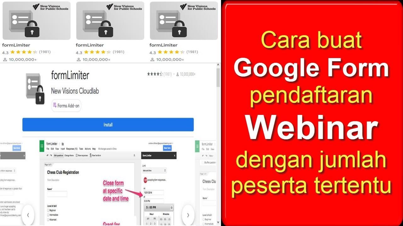 Detail Contoh Google Form Pendaftaran Nomer 34