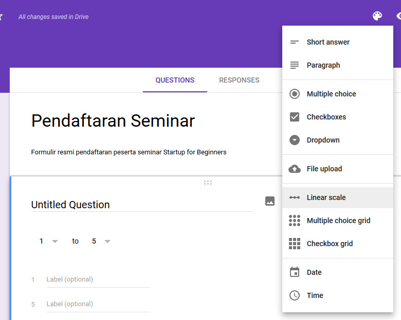 Detail Contoh Google Form Pendaftaran Lomba Nomer 13