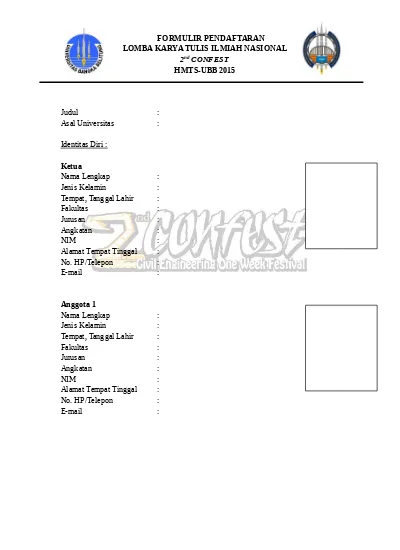 Detail Contoh Google Form Pendaftaran Lomba Nomer 39